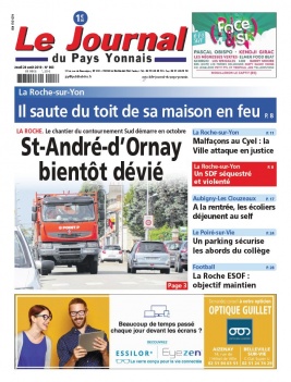 Le Journal Du Pays Yonnais N°983 du 29 août 2019 à télécharger sur iPad