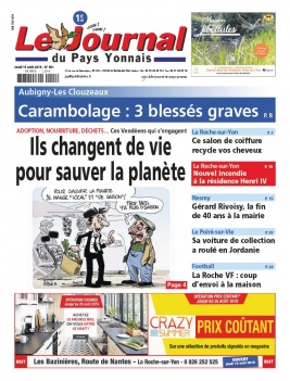 Le Journal Du Pays Yonnais N°981 du 15 août 2019 à télécharger sur iPad