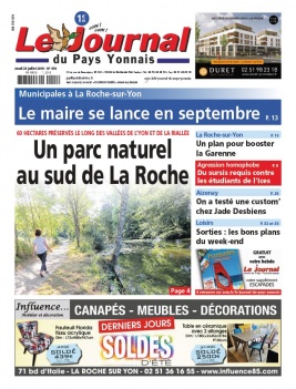 Le Journal Du Pays Yonnais N°978 du 25 juillet 2019 à télécharger sur iPad
