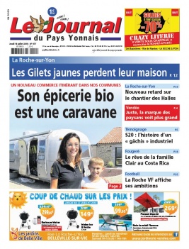 Le Journal Du Pays Yonnais N°977 du 18 juillet 2019 à télécharger sur iPad