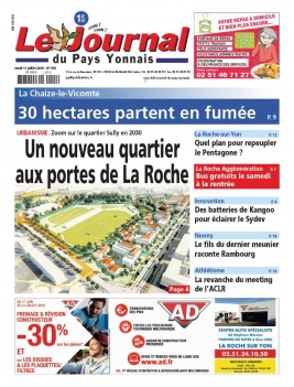 Le Journal Du Pays Yonnais N°976 du 11 juillet 2019 à télécharger sur iPad