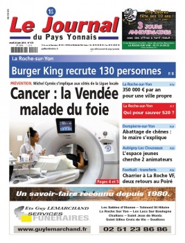 Le Journal Du Pays Yonnais N°973 du 20 juin 2019 à télécharger sur iPad