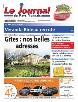 Le Journal Du Pays Yonnais N°970 du 30 mai 2019 à télécharger sur iPad