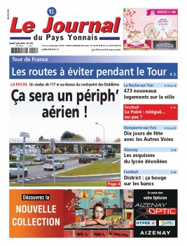 Le Journal Du Pays Yonnais N°919 du 07 juin 2018 à télécharger sur iPad