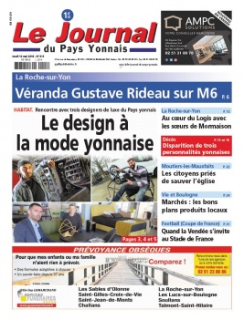 Le Journal Du Pays Yonnais N°915 du 10 mai 2018 à télécharger sur iPad
