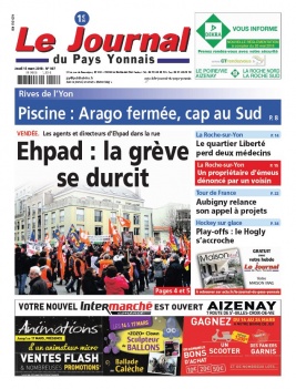 Le Journal Du Pays Yonnais N°907 du 15 mars 2018 à télécharger sur iPad