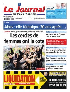 Le Journal Du Pays Yonnais N°906 du 08 mars 2018 à télécharger sur iPad