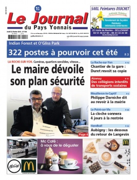 Le Journal Du Pays Yonnais N°904 du 22 février 2018 à télécharger sur iPad