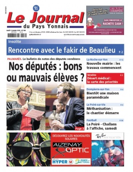 Le Journal Du Pays Yonnais N°898 du 11 janvier 2018 à télécharger sur iPad