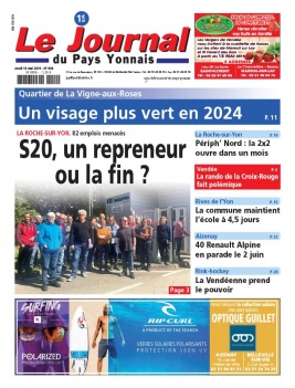 Le Journal Du Pays Yonnais N°968 du 16 mai 2019 à télécharger sur iPad