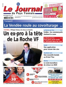 Le Journal Du Pays Yonnais N°957 du 28 février 2019 à télécharger sur iPad