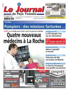 Le Journal Du Pays Yonnais N°965 du 25 avril 2019 à télécharger sur iPad
