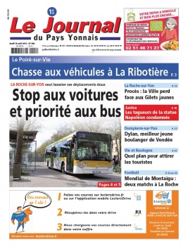 Le Journal Du Pays Yonnais N°964 du 18 avril 2019 à télécharger sur iPad