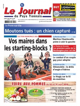 Le Journal Du Pays Yonnais N°960 du 21 mars 2019 à télécharger sur iPad