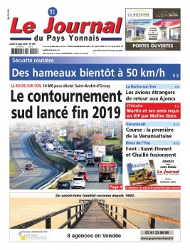 Le Journal Du Pays Yonnais N°959 du 14 mars 2019 à télécharger sur iPad