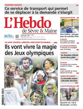 Lisez L'Hebdo de Sèvre & Maine du 25 juillet 2024 sur ePresse.fr
