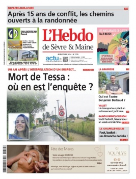 Lisez L'Hebdo de Sèvre & Maine du 23 mai 2024 sur ePresse.fr