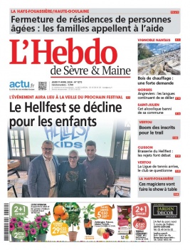Lisez L'Hebdo de Sèvre & Maine du 11 avril 2024 sur ePresse.fr