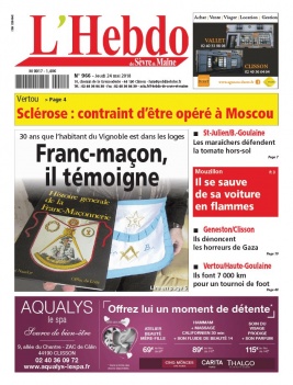 L'Hebdo de Sèvre & Maine N°966 du 24 mai 2018 à télécharger sur iPad