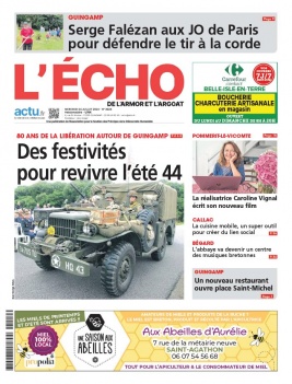 Lisez L'Echo de l'Armor et de l'Argoat du 24 juillet 2024 sur ePresse.fr