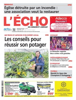 Lisez L'Echo de l'Armor et de l'Argoat du 22 mai 2024 sur ePresse.fr