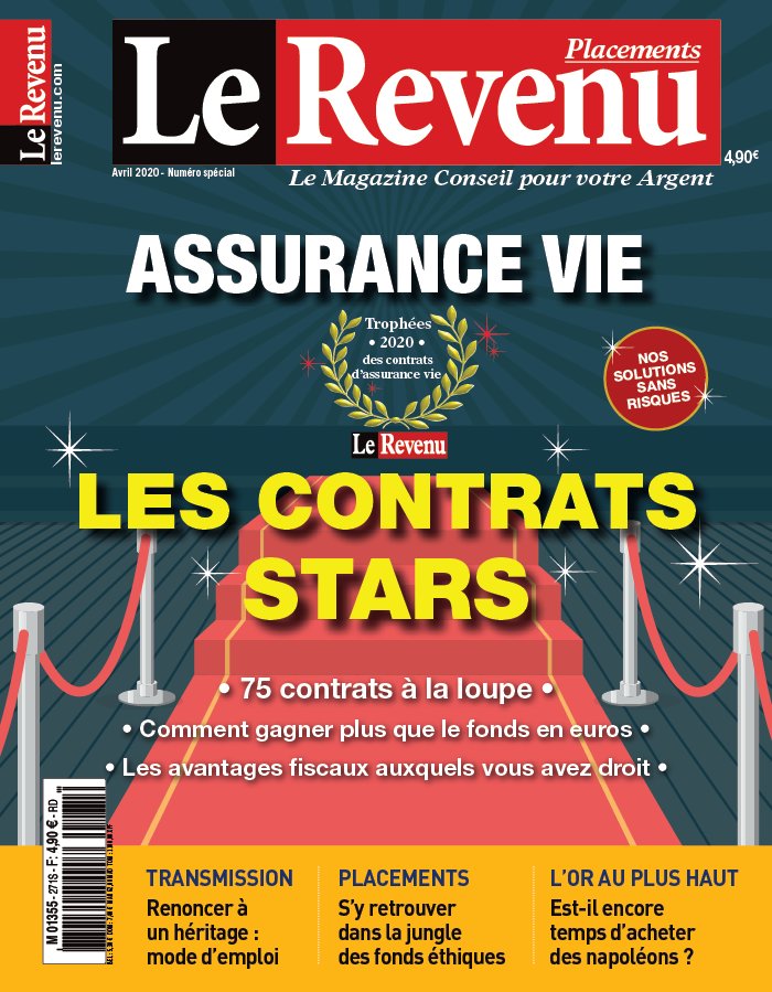 Le Revenu Placements 20 mars 2020 Abonnement Le Revenu Placements Pas Cher avec le BOUQUET À LA CARTE ePresse.fr