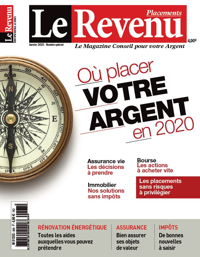 Le Revenu Placements 20 décembre 2019 Abonnement Le Revenu Placements Pas Cher avec le BOUQUET À LA CARTE ePresse.fr