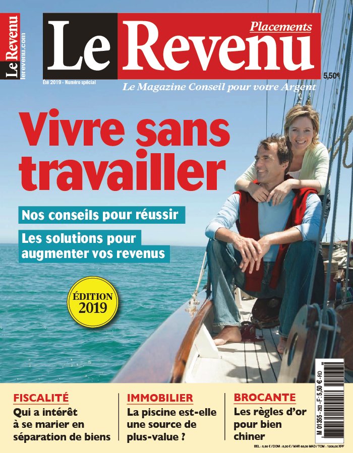 Le Revenu Placements 28 juin 2019 Abonnement Le Revenu Placements Pas Cher avec le BOUQUET À LA CARTE ePresse.fr