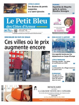 Lisez Le Petit Bleu du 09 janvier 2025 sur ePresse.fr