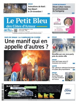 Lisez Le Petit Bleu du 21 novembre 2024 sur ePresse.fr