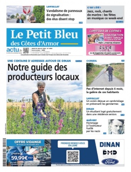 Lisez Le Petit Bleu du 25 juillet 2024 sur ePresse.fr