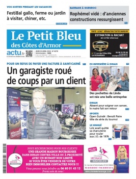 Lisez Le Petit Bleu du 25 avril 2024 sur ePresse.fr
