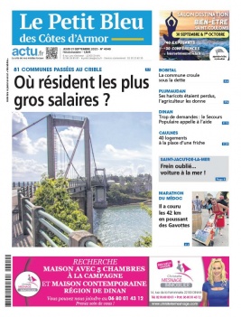 Lisez Le Petit Bleu du 21 septembre 2023 sur ePresse.fr