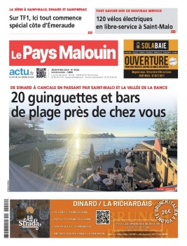 Lisez Le Pays Malouin du 09 mai 2024 sur ePresse.fr