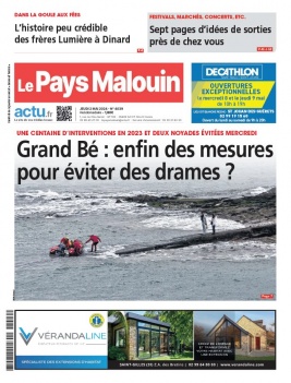 Lisez Le Pays Malouin du 02 mai 2024 sur ePresse.fr