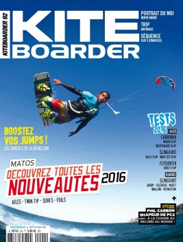 Kiteboarder N°92 du 20 septembre 2015 à télécharger sur iPad