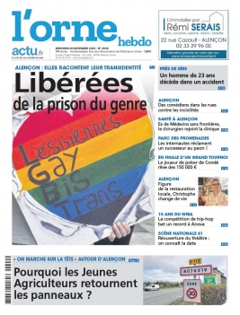 Lisez L'Orne Hebdo du 29 novembre 2023 sur ePresse.fr