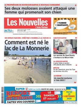 Lisez Les Nouvelles - L'Echo Fléchois du 25 juillet 2024 sur ePresse.fr