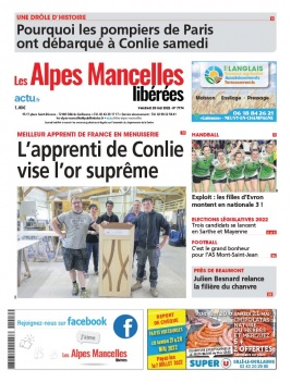 Les Alpes Mancelles N°7774 du 20 mai 2022 à télécharger sur iPad