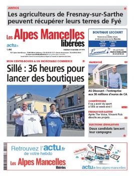 Les Alpes Mancelles N°7773 du 13 mai 2022 à télécharger sur iPad