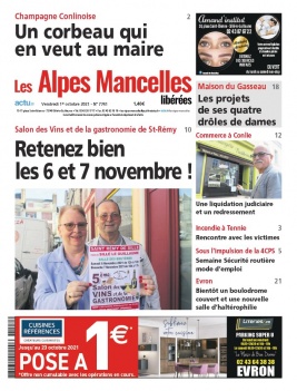 Les Alpes Mancelles N°7741 du 01 octobre 2021 à télécharger sur iPad