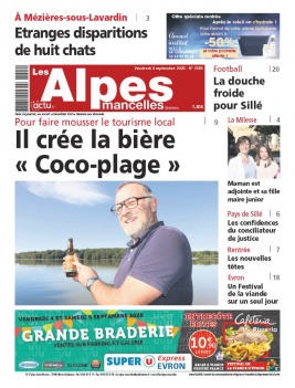 Les Alpes Mancelles N°7685 du 04 septembre 2020 à télécharger sur iPad