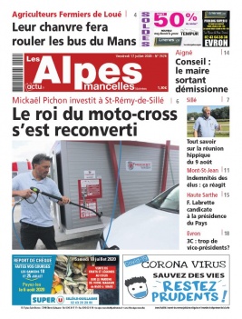 Les Alpes Mancelles N°7678 du 17 juillet 2020 à télécharger sur iPad