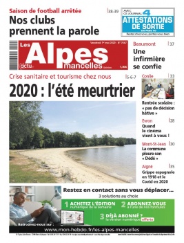Les Alpes Mancelles N°7667 du 01 mai 2020 à télécharger sur iPad