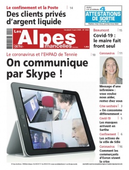Les Alpes Mancelles N°7663 du 03 avril 2020 à télécharger sur iPad