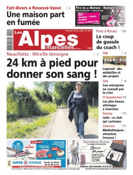 Les Alpes Mancelles N°7621 du 14 juin 2019 à télécharger sur iPad