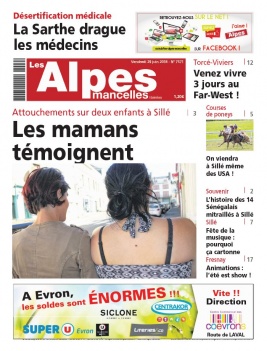 Les Alpes Mancelles N°7571 du 29 juin 2018 à télécharger sur iPad