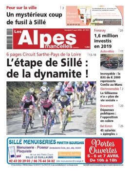 Les Alpes Mancelles N°7611 du 05 avril 2019 à télécharger sur iPad
