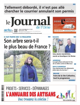 Lisez Le Journal de L'Orne du 21 novembre 2024 sur ePresse.fr