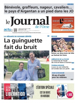 Lisez Le Journal de L'Orne du 25 juillet 2024 sur ePresse.fr